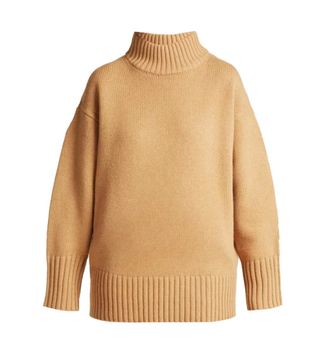 Proenza Schouler + High-Neck Wool and Cashmere-Blend Sweater