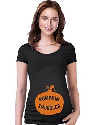 Tstar + Pumpkin Smuggler Maternity T-Shirt