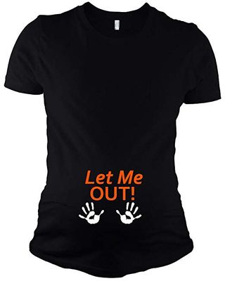 PandoraTees + Let Me Out Maternity T-Shirt