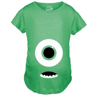 Crazy Dog + Monster Eye Maternity Shirt