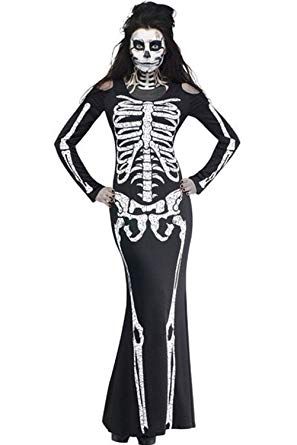 NuoReel + Long Skeleton Dress