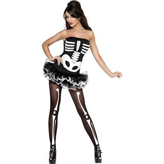 Smiffy's + Fever Skeleton Costume