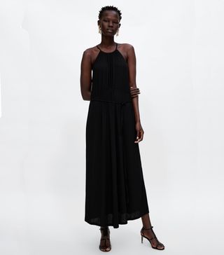 Zara + Long Strappy Dress