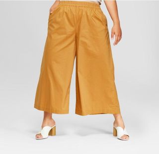 Who What Wear + Wide Leg Ankle Pants