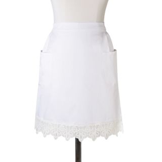 Homcos + White Half Apron