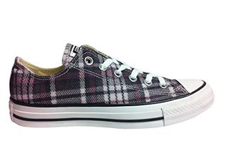 Converse + Chuck Taylor Ox Plaid Multi Color Sneakers