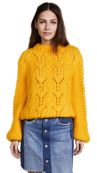 Ganni + The Julliard Mohair Sweater