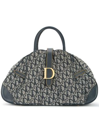 Christian Dior + Trotter Pattern Tote Bag