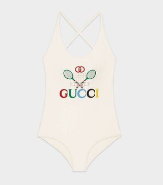 Gucci + Swimsuit With Gucci Tennis