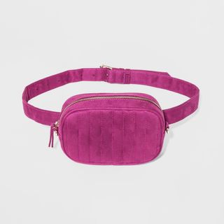 Who What Wear x Target + Quilted Waist Crossbody Bag