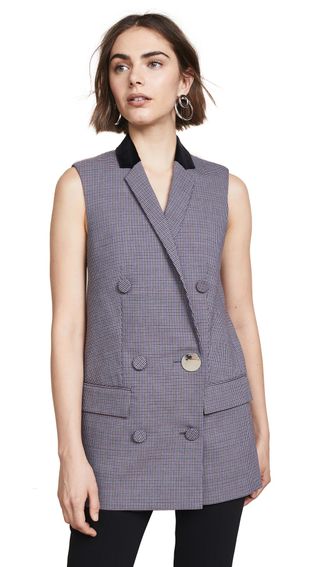Alexander Wang + Double Breasted Vest