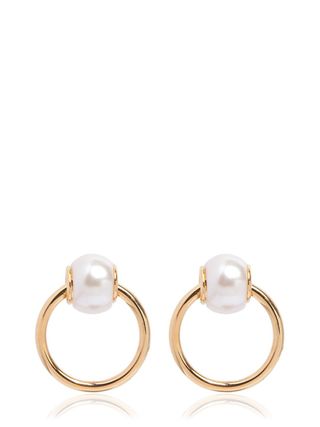 DSquared2 + Imitation Pearl Earrings
