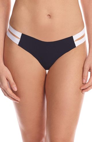 Commando + Stripped Colorblock Seamless Thong
