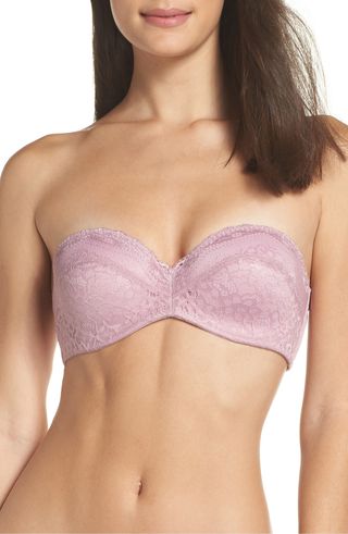 B.tempt'd by Wacoal + B. Enticing Strapless Underwire Bra