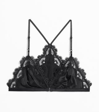 & Other Stories + Lace Trim Racer Back Bralette