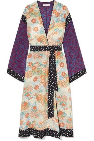Elizabeth and James + Shawna Printed Silk Kimono