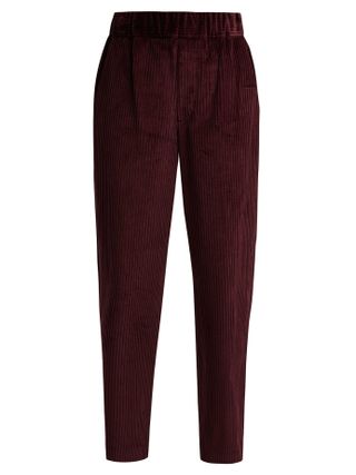 Isabel Marant + Meloy High-Rise Corduroy Trousers