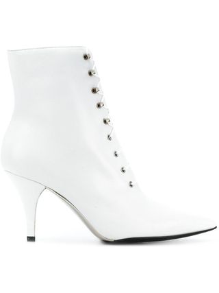 Calvin Klein 205 W39 NYC + Lace-Up Boots