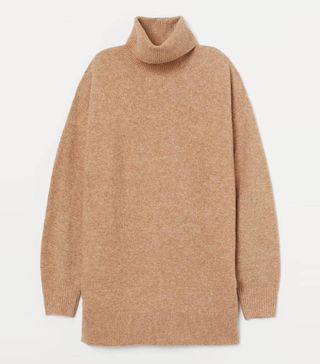 H&M + Oversized Polo-Neck Jumper