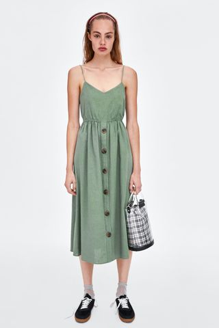 Zara + Knotted Dress