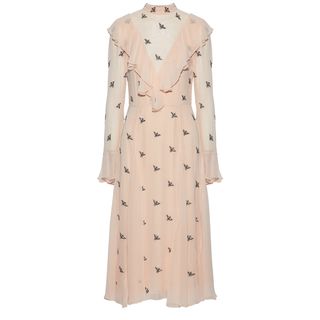 Temperley London + Starling Sequin-Embellished Chiffon Midi Dress