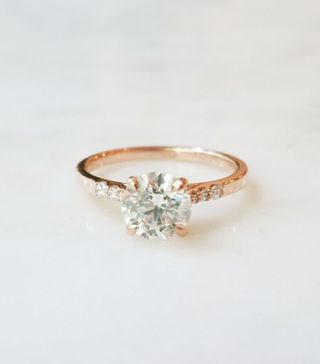 Eliza Page Collection + Rose Gold and Diamond Ring