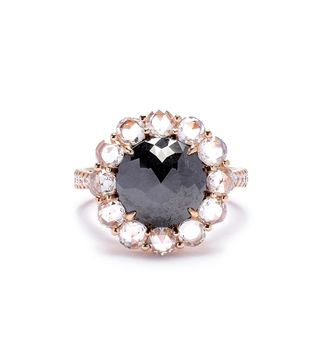 Greenwich St. Collection + Black Diamond Engagement Ring