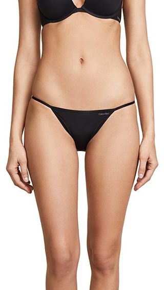 Calvin Klein + Sleek String Bikini Panty