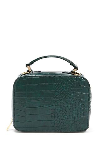 Forever 21 + Faux Croc Structured Crossbody