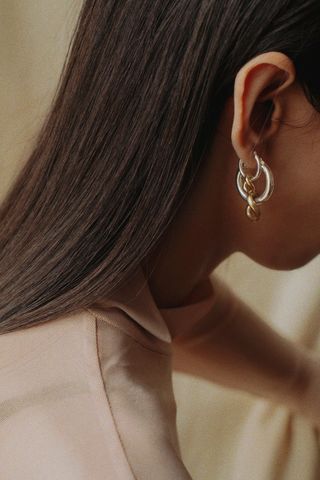Laura Lombardi + Mini Onda Charm Earring