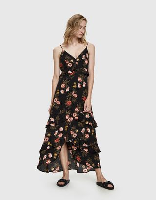 Farrow + Isabel Floral Print Dress