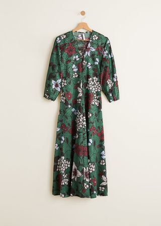 Mango + Floral Print Dress