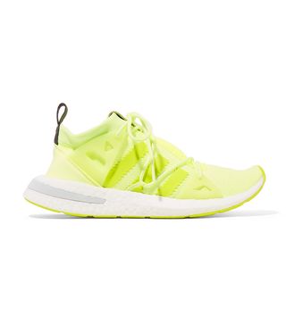 Adidas Originals + Arkyn Rubber-Trimmed Neon Mesh Sneakers