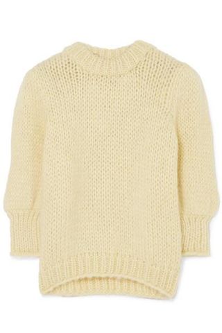 Ganni + Julliard Mohair and Wool-Blend Sweater