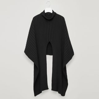 COS + Ribbed Roll-Neck Scarf