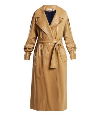 Wanda Nylon + Oversized Coated Trench Coat