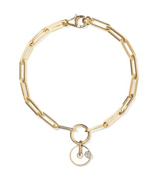 Foundrae + 18-Karat Gold, Enamel and Diamond bracelet