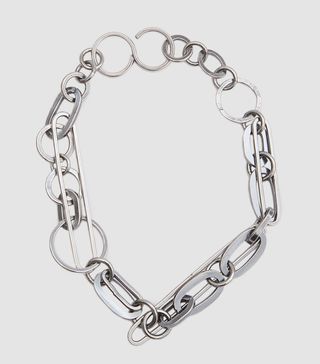 Annie Costello Brown + Pin Collar Necklace