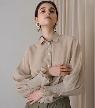 Subtle Simple + Sheer Blouse