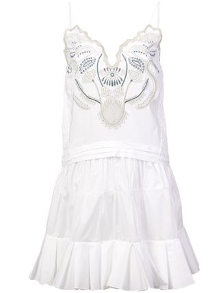 Chloé + White Dress