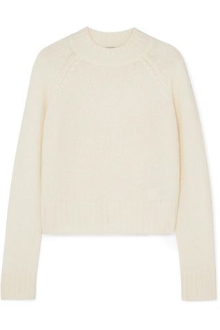 Vince + Cropped Cashmere Sweater