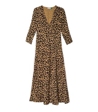 Rixo London + Katie Leopard-Print Silk-Crepe Dress
