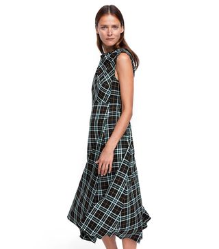 Zara + Checkered Dress