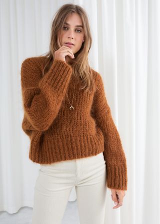 & Other Stories + Wool Blend Chunky Knit Sweater