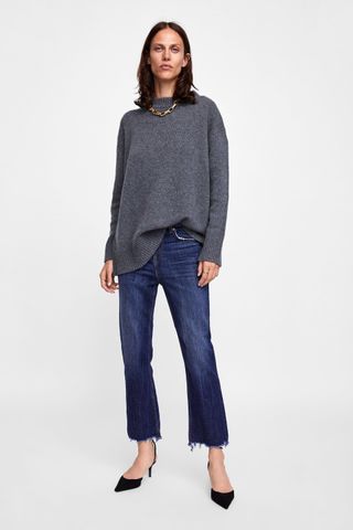 Zara + Limited Edition Cashmere Sweater
