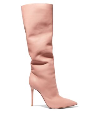 Gianvito Rossi + 105 Leather Knee Boots