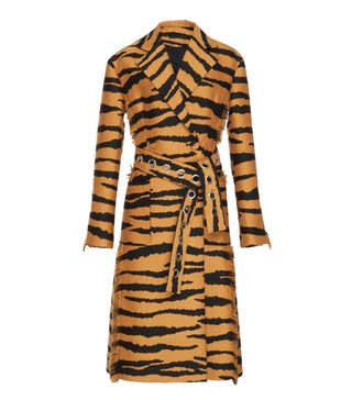 Proenza Schouler + Jacquard Wrap Coat