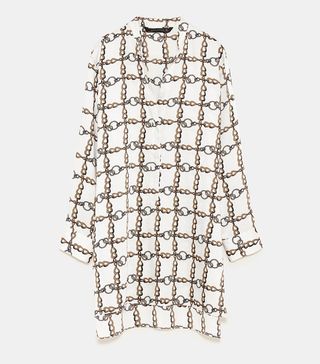 Zara + Chain Print Tunic