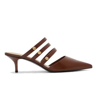 Charles + Keith + Strappy Square Back Mules
