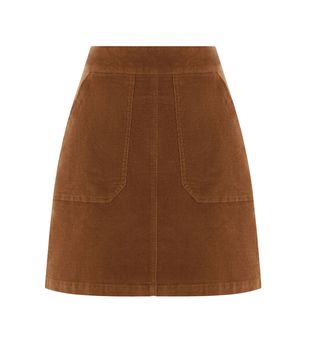 Warehouse + Cord Pocket Detail Skirt